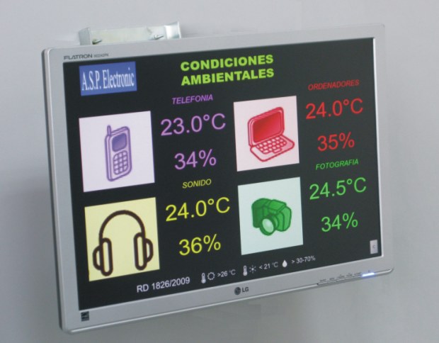 Display Temperatura Humedad Rite - Cation Softsystems