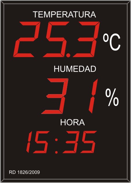 Display Temperatura Humedad Rite - Cation Softsystems