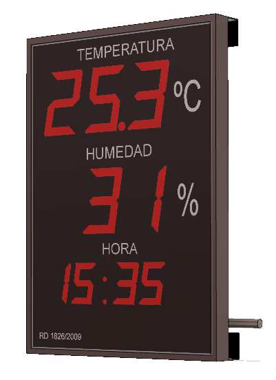 Medidor temperatura agua piscina